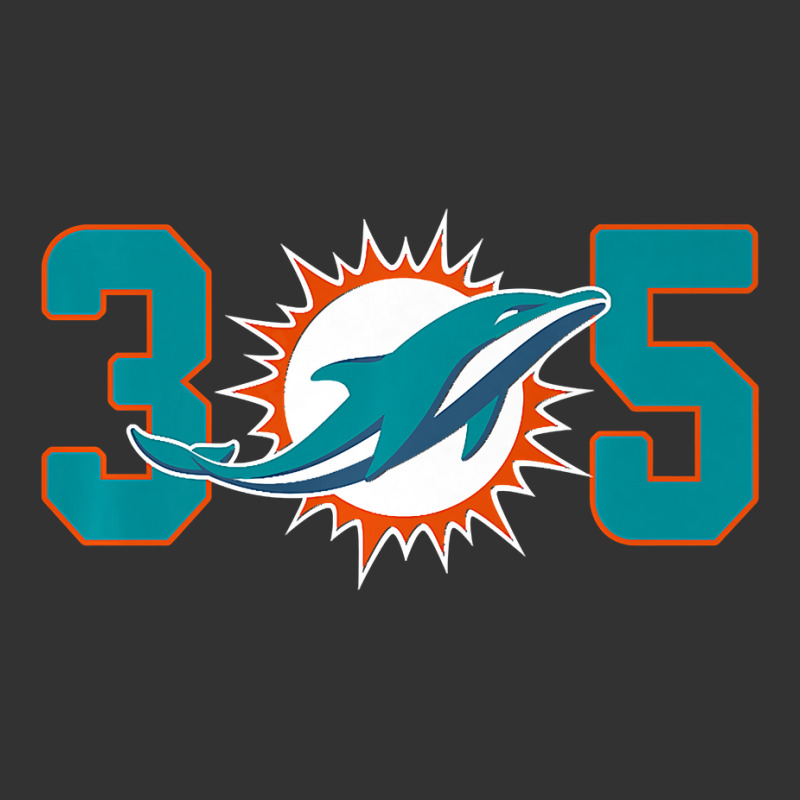 305 Modern Miami Football, Cool Dolphin, Tailgate Party Fan Premium Baby Bodysuit | Artistshot