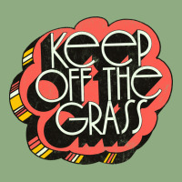 Keep Off The Grass   70s Stoner Design Graphic T-shirt | Artistshot