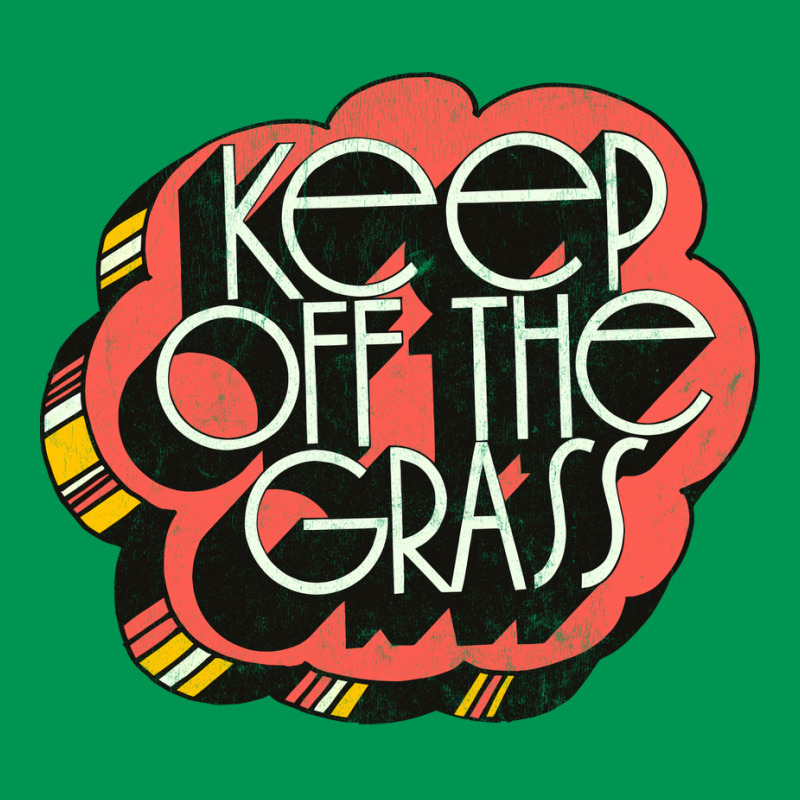 Keep Off The Grass   70s Stoner Design Classic T-shirt | Artistshot