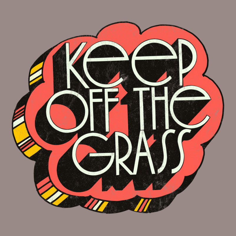 Keep Off The Grass   70s Stoner Design Vintage T-shirt | Artistshot