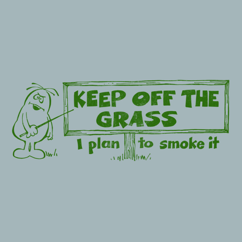 Keep Off The Grass   I Plan To Smoke It Unisex Sherpa-lined Denim Jacket | Artistshot