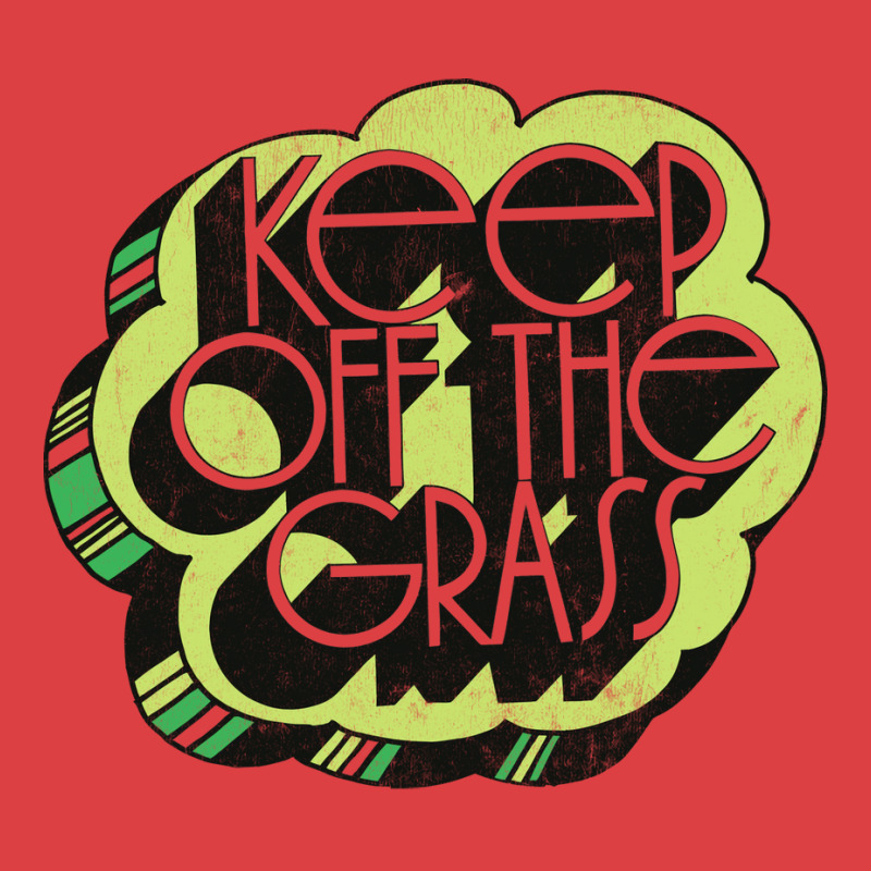 Keep Off The Grass 70s Retro Design Tank Top | Artistshot