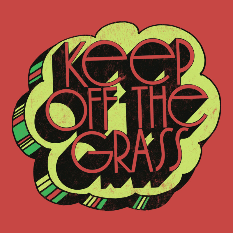 Keep Off The Grass 70s Retro Design Zipper Hoodie | Artistshot