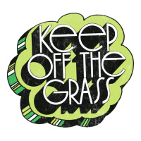 Keep Off The Grass 70s Retro Design Men's T-shirt Pajama Set | Artistshot