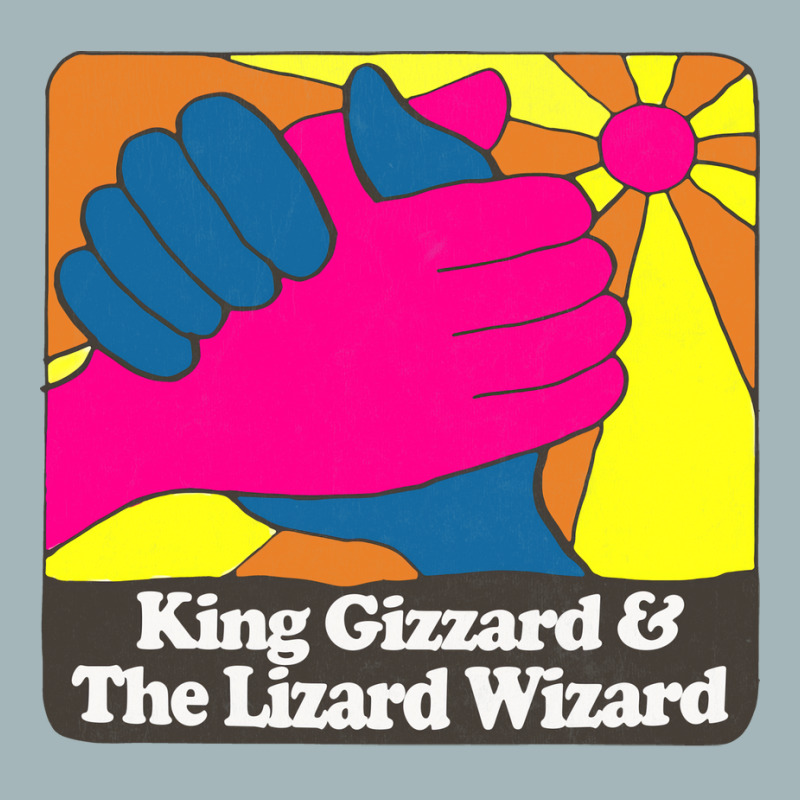 King Gizzard And The Lizard Wizard ∆ Retro Fan Art Design Unisex Sherpa-lined Denim Jacket | Artistshot