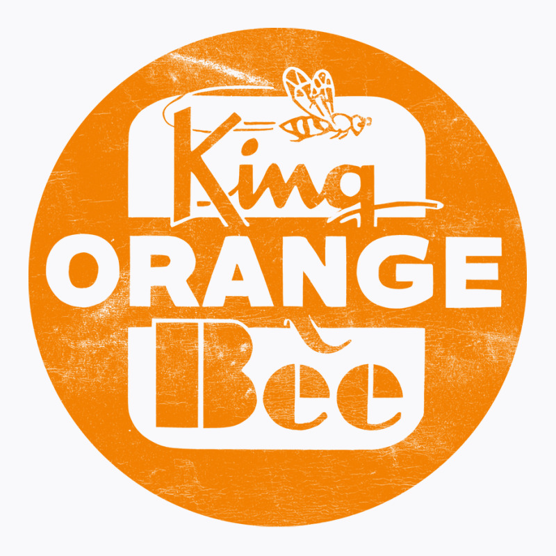 King Orange Bee          Vintage Faded Style Aesthetic Design T-shirt | Artistshot