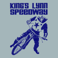 King's Lynn Speedway 70s Design Unisex Sherpa-lined Denim Jacket | Artistshot