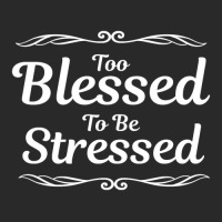 Trending Too Blessed To Be Stressed Christian Inspirational Printed Hat | Artistshot