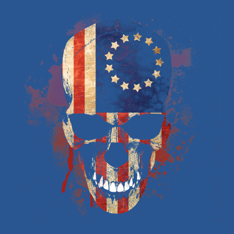 Usa Old Glory Skull T-shirt | Artistshot