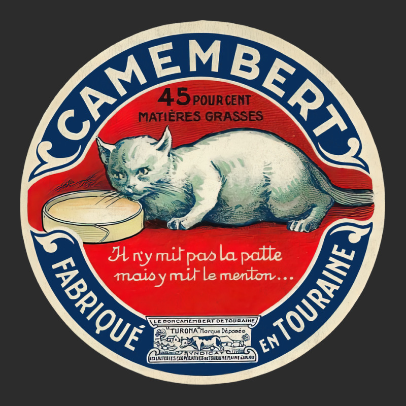 Camembert Touraine     Vintage Francophile Cheese Label Exclusive T-shirt | Artistshot