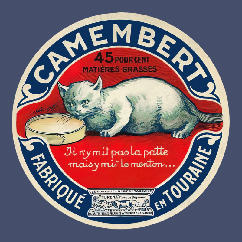 Camembert Touraine     Vintage Francophile Cheese Label Vintage Short | Artistshot