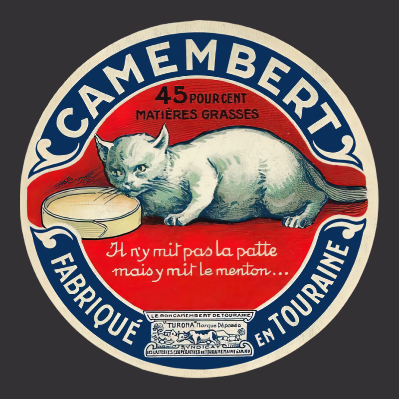 Camembert Touraine     Vintage Francophile Cheese Label Vintage Hoodie And Short Set | Artistshot