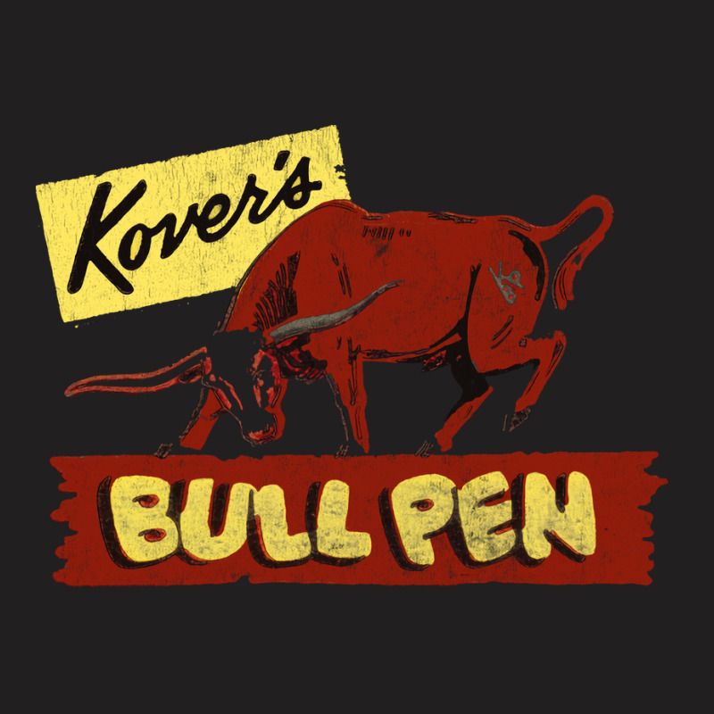 Kover's Bullpen         Retro Mid Century Aesthetic T-shirt | Artistshot