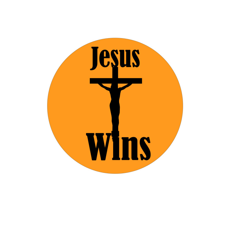 Jesus Wins Sticker | Artistshot