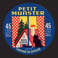 Petit Munster    Vintage Francophile Cheese Label Vintage Cap | Artistshot