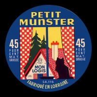 Petit Munster    Vintage Francophile Cheese Label Legging | Artistshot