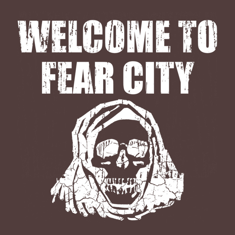 Welcome To Fear City, Distressed Graphic T-shirt | Artistshot