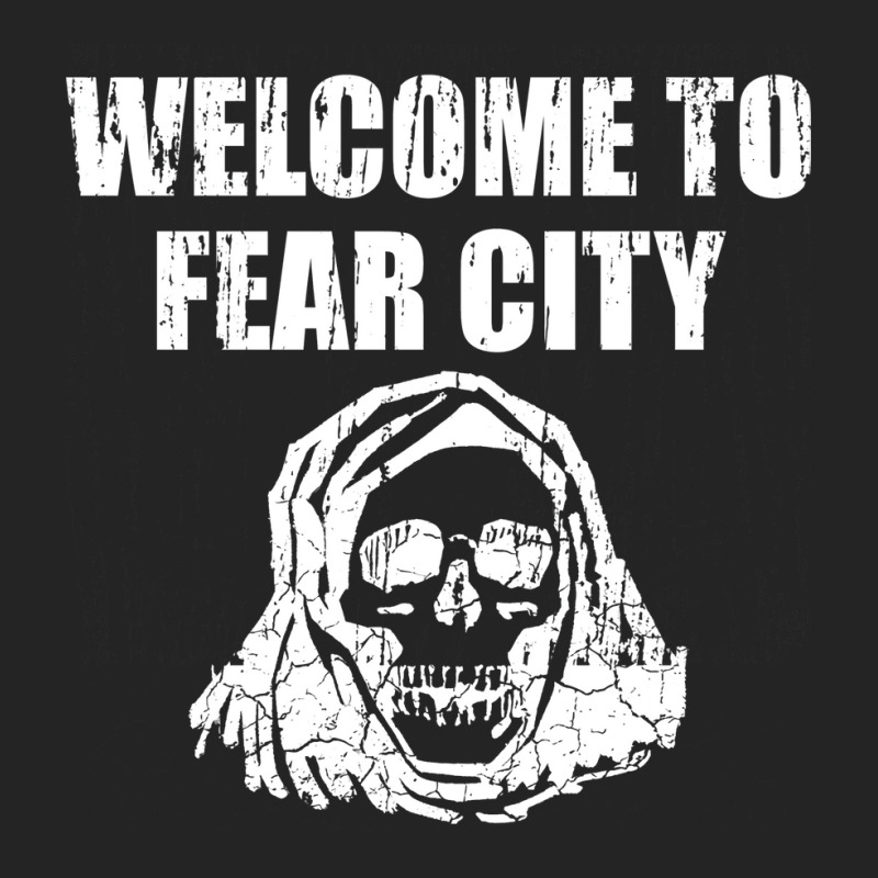 Welcome To Fear City, Distressed 3/4 Sleeve Shirt | Artistshot