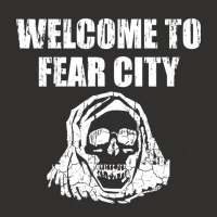 Welcome To Fear City, Distressed Champion Hoodie | Artistshot