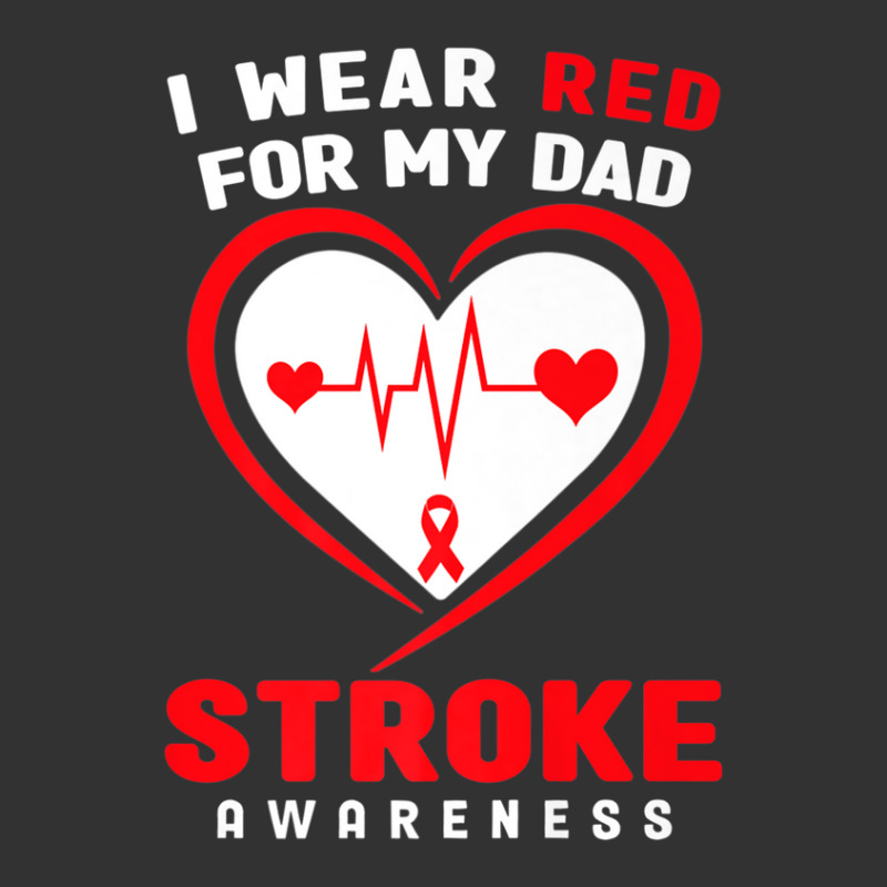 Stroke Awareness  - I Wear Red For My Dad Baby Bodysuit | Artistshot