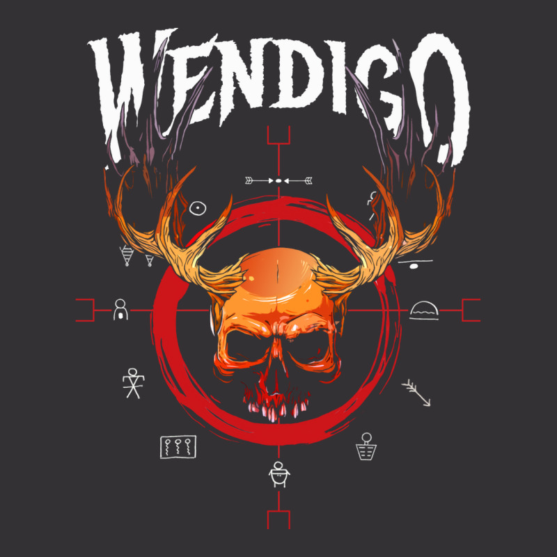 Wendigo Totem Aka Windigo Vintage Hoodie And Short Set | Artistshot