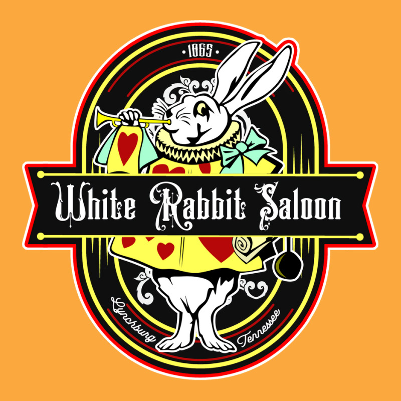 White Rabbit Saloon, Weathered Board Distressed Zipper Hoodie | Artistshot