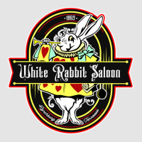 White Rabbit Saloon, Weathered Board Distressed Exclusive T-shirt | Artistshot