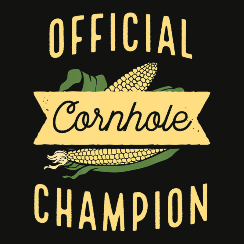 Trending Official Cornhole Champion Pun Corn Bags Game Scorecard Crop Tee by yumgaugeteuda | Artistshot