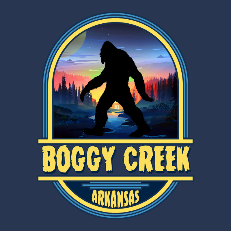 Boggy Creek, Arkansas Travel Badge Men Denim Jacket by nustadtulif | Artistshot