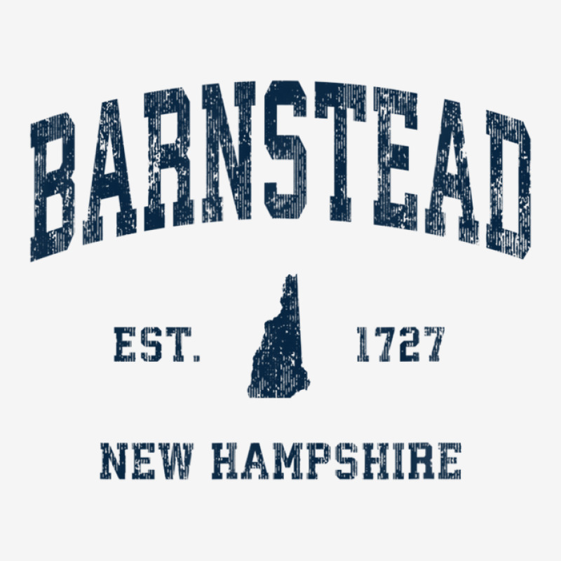 Barnstead New Hampshire Nh Vintage Athletic Navy Sports Desi Adjustable Cap by nyiokamonodw | Artistshot