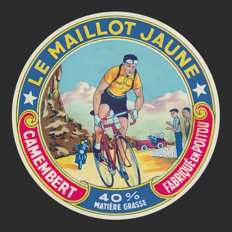 Yellow Jersey    Vintage Francophile Cheese Label Exclusive T-shirt | Artistshot