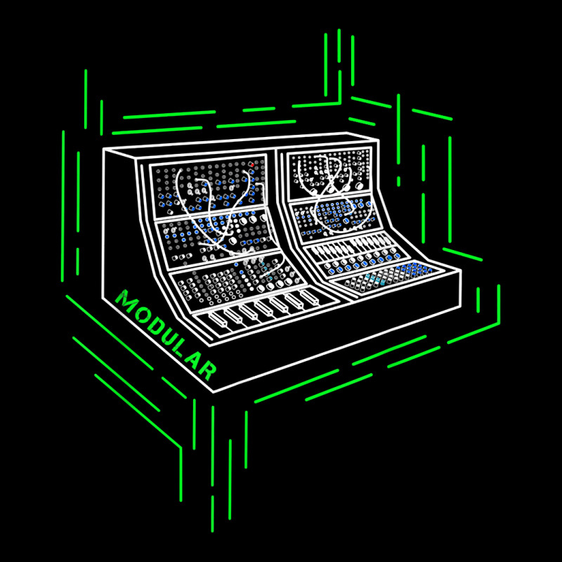 Modular Analogs Synthesizer Techno Waveforms Synths Nerds T Shirt Fleece Short | Artistshot