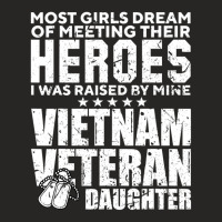 Limited Edition Vietnam Veteran Daughter Raised By Mine Cool Ladies Fitted T-shirt | Artistshot