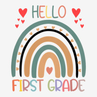 Hello First Grade Rainbow Back To School Teachers Kids Girls Camper Cup | Artistshot