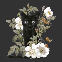 Womens Black Cat Flower White Gifts Black Cat Loves Baby Bodysuit | Artistshot