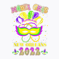 Mardi Gras 2022 New Orleans Costume Mask Design T Shirt T-shirt | Artistshot