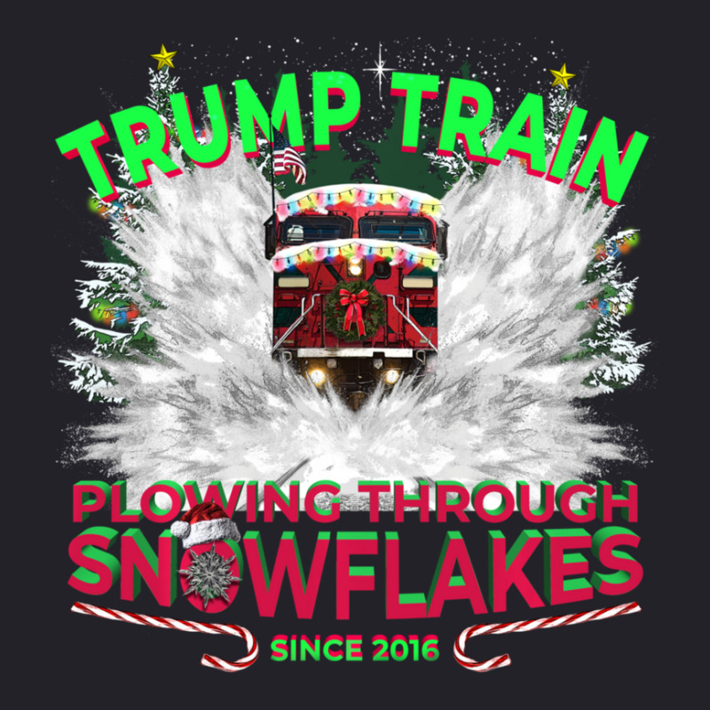 Trending Plow Snowflakes This Christmas & Don A Maga Trump Train 2024 Unisex Sherpa-Lined Denim Jacket by yumgaugeteuda | Artistshot