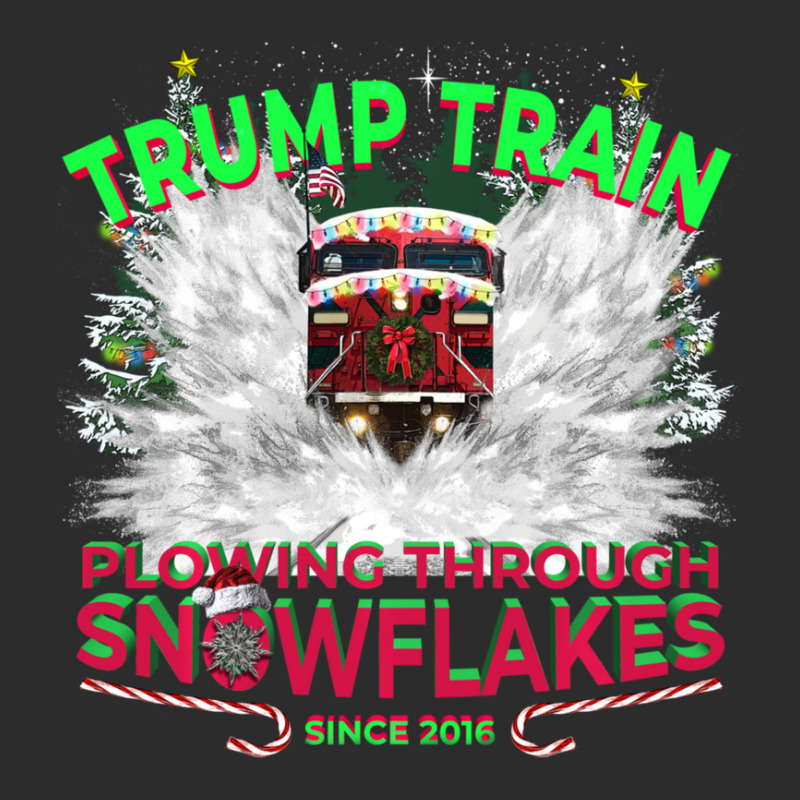 Trending Plow Snowflakes This Christmas & Don A Maga Trump Train 2024 Exclusive T-shirt by yumgaugeteuda | Artistshot