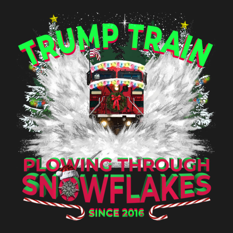 Trending Plow Snowflakes This Christmas & Don A Maga Trump Train 2024 Hoodie & Jogger set by yumgaugeteuda | Artistshot