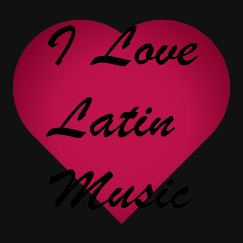 I Love Latin Music Stickers Graphic T-shirt by CharlesZacharias | Artistshot