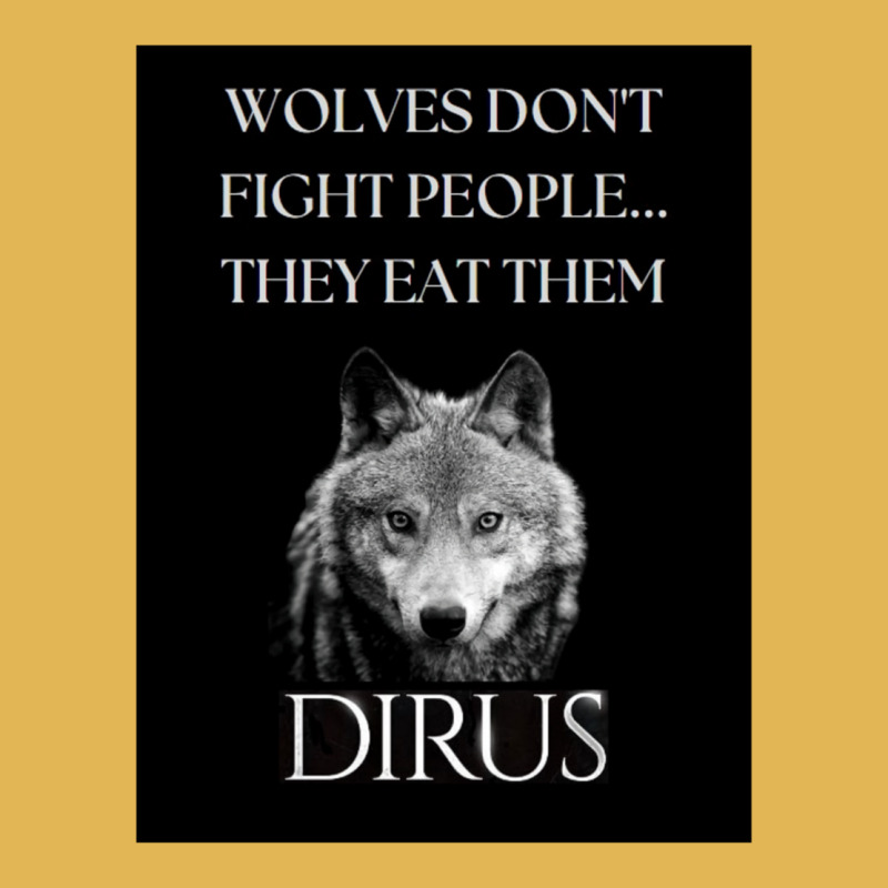 Dirus   Wolves Don't Fight People... They Eat Them Vintage Hoodie And Short Set by oubaydkukmanz | Artistshot