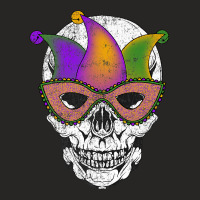 Mardi Gras Skull Shirt Party Mask Parade Costume Premium T Shirt Ladies Fitted T-shirt | Artistshot