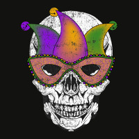 Mardi Gras Skull Shirt Party Mask Parade Costume Premium T Shirt Scorecard Crop Tee | Artistshot