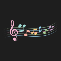 Colorful Music Notes 1 Classic T-shirt | Artistshot