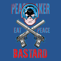 Superhero Peacemaker Eat Peace Bastardperfect Design For Men & Women Ladies Fitted T-shirt | Artistshot