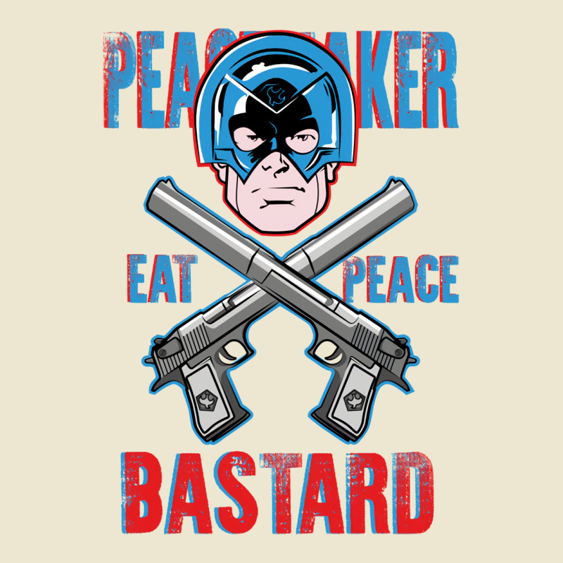 Superhero Peacemaker Eat Peace Bastardperfect Design For Men & Women Cropped Hoodie | Artistshot