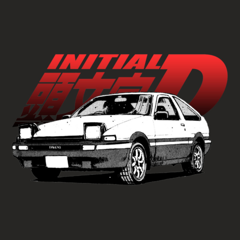 Initial D Manga Ae86 Ladies Fitted T-Shirt by CathyCooney | Artistshot