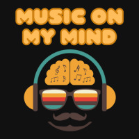 Music On My Mind Graphic T-shirt | Artistshot