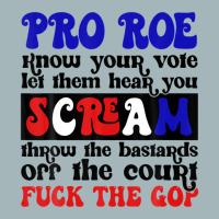 Pro Roe Know Your Vote Let Them Hear You Scream Unisex Sherpa-lined Denim Jacket | Artistshot