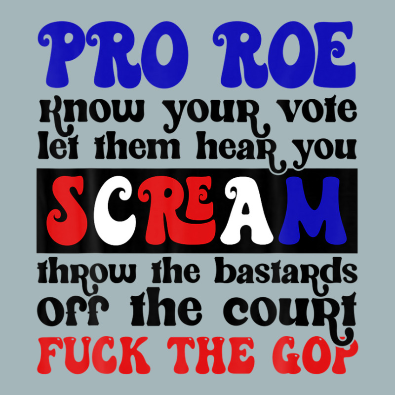 Pro Roe Know Your Vote Let Them Hear You Scream Unisex Sherpa-lined Denim Jacket | Artistshot